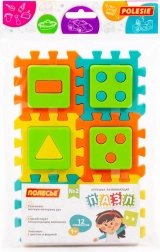 Puzzle d’insertion en bois pour enfants 3+