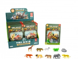 Jeu de figurines d'animaux sauvages 10 pcs 6 cm