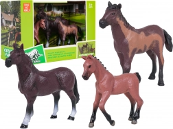 Set de figurines de chevaux pour enfants