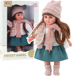 Poupée SWEET ANGEL en tenue d’hiver 36 cm