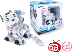 Chien robotique RC avec effets lumineux et sonores