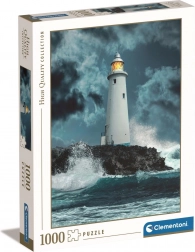 Puzzle 1000 pièces Phare dans la tempête CLEMENTONI