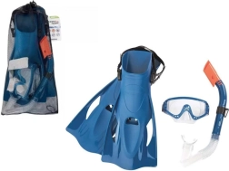 Ensemble de plongée avec tuba BESTWAY 25020 – Bleu