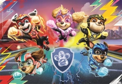 Puzzle 104 pièces PAW PATROL: THE MIGHTY MOVIE de Clementoni