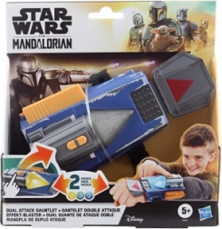 star wars the mandalorian gantelet d’attaque dual attack