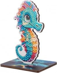 CRYSTAL ART Peinture diamant Hippocampe