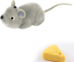 Souris télécommandée avec télécommande infrarouge en forme de fromage