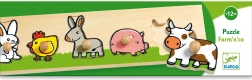 Djeco Puzzle à encastrer avec poignées animaux domestiques