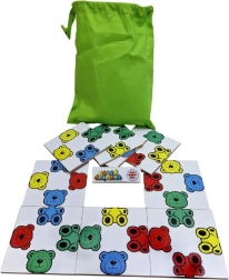Oursons colorés - jeu de logique en bois