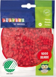 Perles à repasser Rouges 1000 pcs