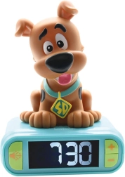 Réveil pour enfants avec veilleuse 3D SCOOBY-DOO