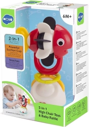 Hochet 2-en-1 petit poisson avec ventouse HOLA