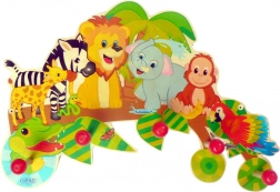 Hess Porte-manteau Vie dans la jungle