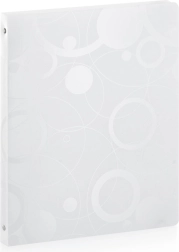 Classeur à anneaux A4 noir et blanc