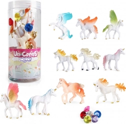 Set de figurines licornes 16 pcs WOOPIE