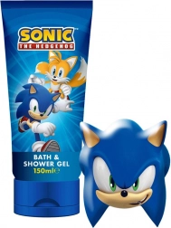 Coffret cadeau Sonic gel douche et bain moussant 150 ml avec jouet gicleur d’eau
