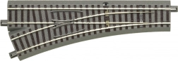 Roco geoLINE aiguillage gauche avec ballast H0