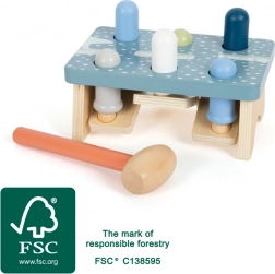 Marteau à enfoncer en bois Arctic de small foot