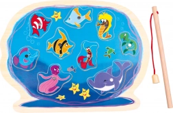 Bino Puzzle Aquarium avec canne à pêche