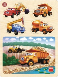 Dino puzzle en bois Tatra dans la carrière 13 pièces