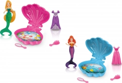 Sirène avec coquillage – jouet 9,5 cm