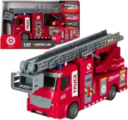 Camion de pompiers avec effets lumineux et sonores
