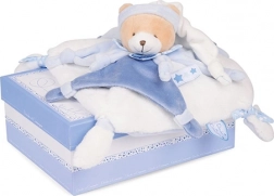 Doudou ensemble ourson en peluche câlin avec bonnet