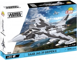 Kit de construction Avion de Chasse SAAB Jas 39 Gripen E - 480 briques