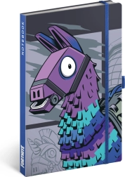 Carnet Notique Fortnite – lama, ligné 13 × 21 cm