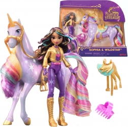 Unicorn Academy coffret poupée Sophia et licorne Wildstar avec accessoires