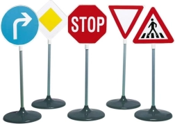 Grandes panneaux de signalisation 5 pcs KLEIN