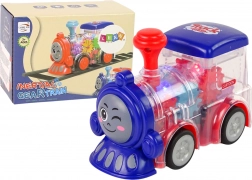 Locomotive LED à friction transparente