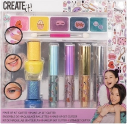 Set de maquillage pour enfants CREATE IT! métallisé