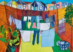 Puzzle Daily Life : Dans la cour - 1000 pièces