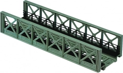 Roco pont-caisson H0 à voie unique modèle plastique 1:87