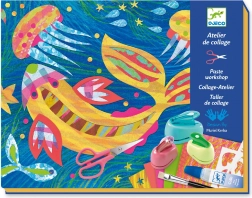 Collages créatifs en papier Djeco