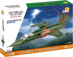Jeu de construction COBI Lockheed F-104 Starfighter Guerre du Viêt Nam 1:48
