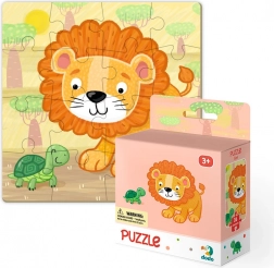 Puzzle lion 16 pièces