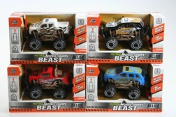 Jeep en métal à inertie 9 cm