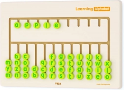 table sensorielle d’apprentissage de l’alphabet VIGA