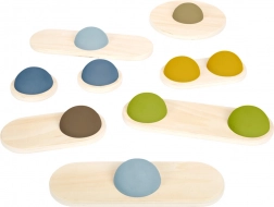 petit pied aventure de pierres d'équilibre