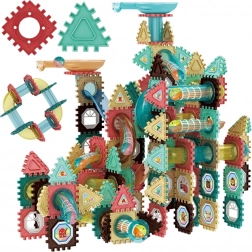 Woopie blocs de construction magnétiques 3D – piste à billes éducative, 228 pièces