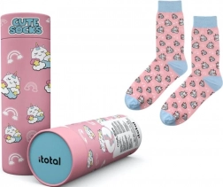Chaussettes en coton avec licorne