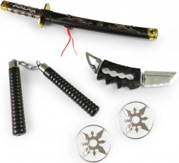 Set ninja d’armes en plastique pour enfants