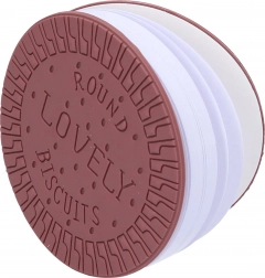 Bloc-notes biscuit