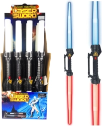 Sabre lumineux spatial extensible avec effets