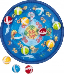 Goki cible à scratch avec 12 balles – océan