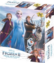 PRIME Puzzle 3D La Reine des Neiges II 3D 500 pièces