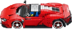 Maquette de voiture de sport rouge, 1069 pièces
