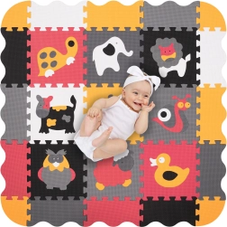 Tapis de jeu en mousse Humbi 3 en 1 avec animaux